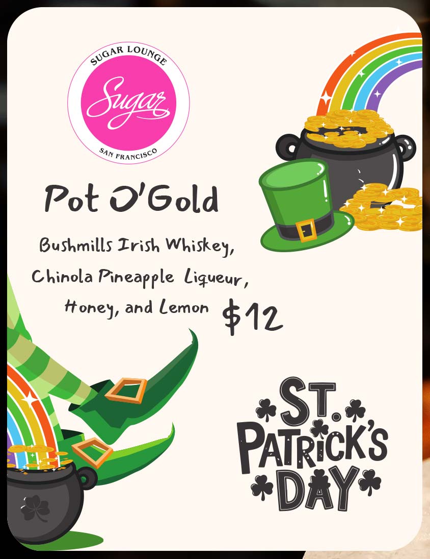 St. Patrick's Day Signature Cocktail Special.